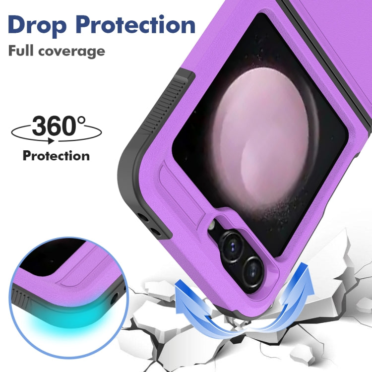 For Samsung Galaxy Z Flip6 / Flip7 FE 2 in 1 PC + TPU Phone Case