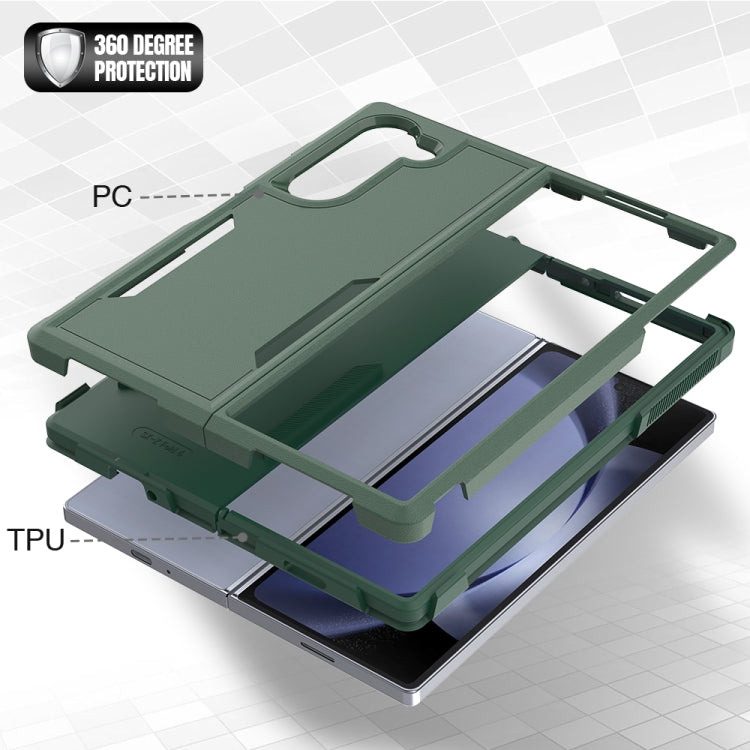 For Samsung Galaxy Z Fold6 5G 2 in 1 PC + TPU Phone Case