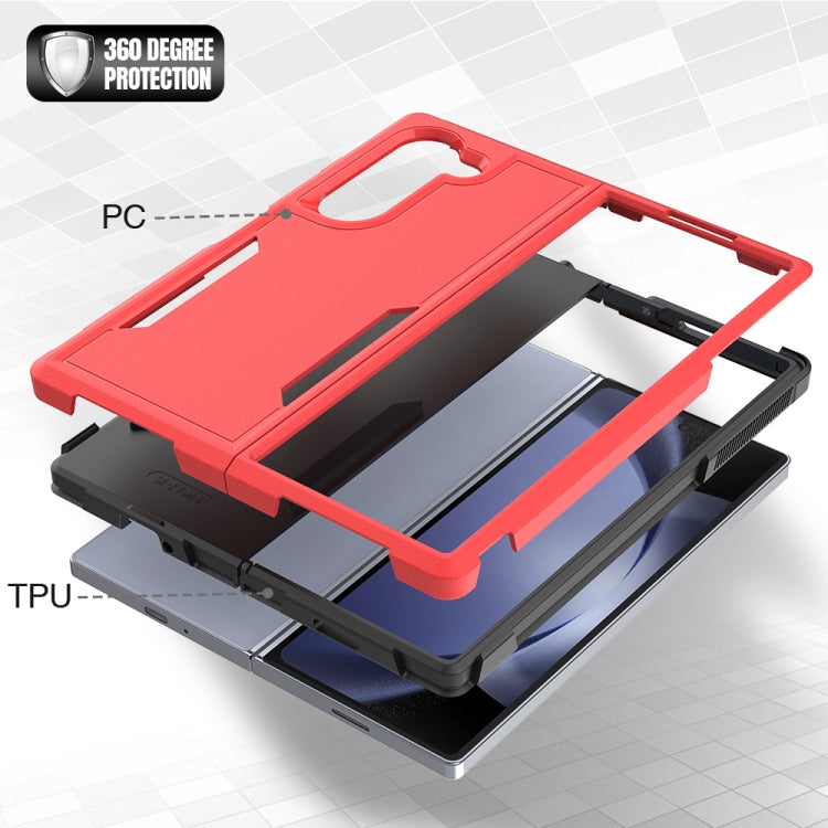 For Samsung Galaxy Z Fold6 5G 2 in 1 PC + TPU Phone Case