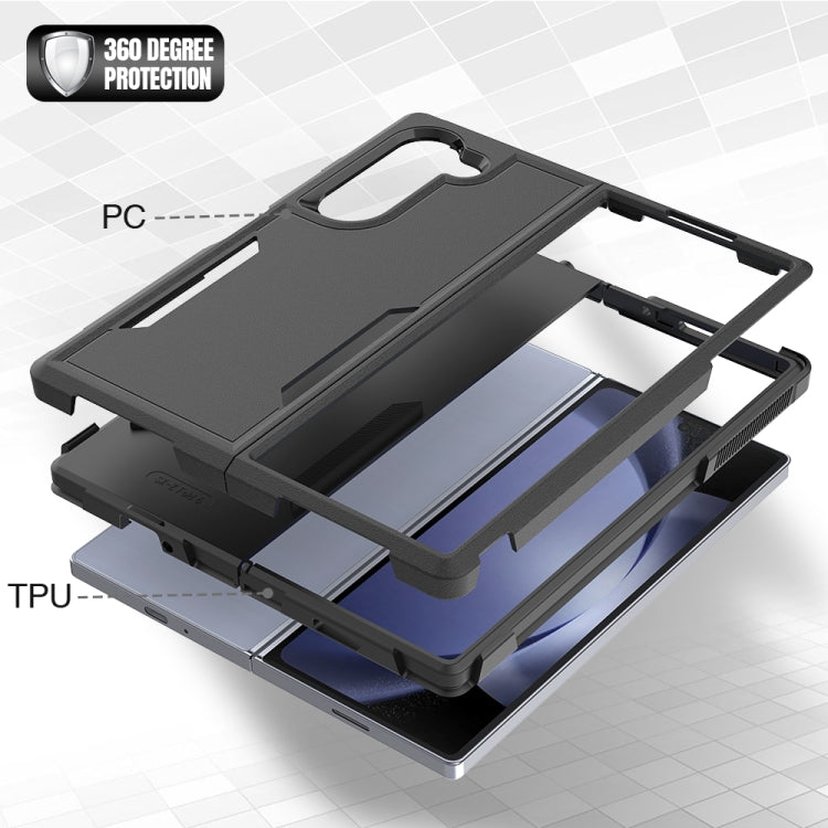 For Samsung Galaxy Z Fold6 5G 2 in 1 PC + TPU Phone Case