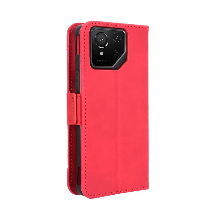 For ASUS ROG Phone 9 / 9 Pro Skin Feel Calf Texture Card Slots Leather Phone Case