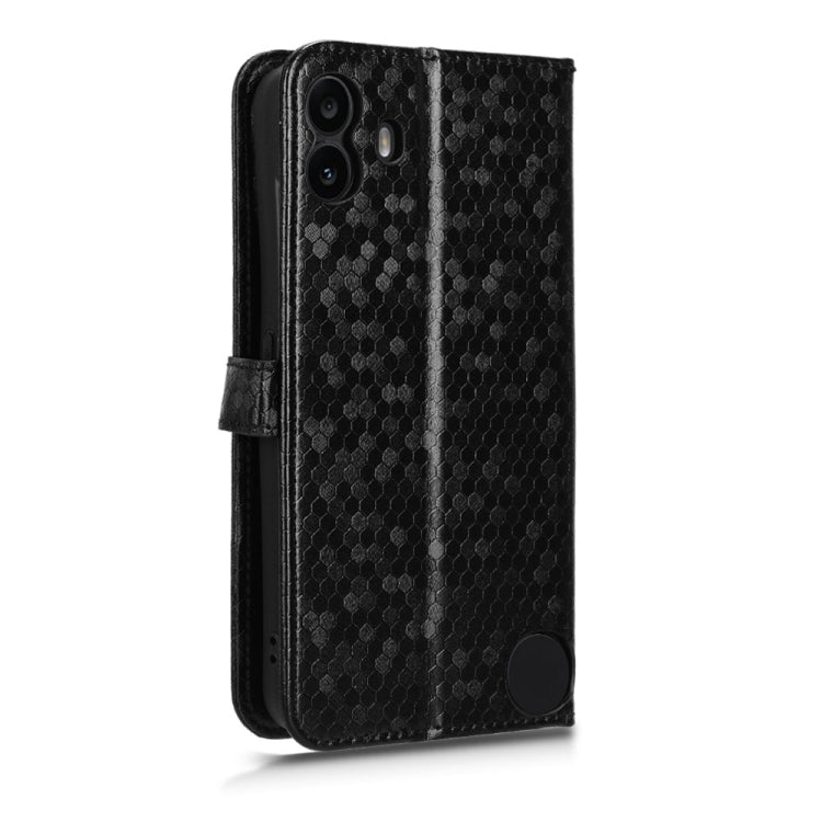 For Nothing CMF Phone 1 Honeycomb Dot Texture Leather Phone Case
