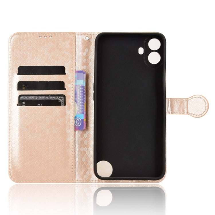 For Nothing CMF Phone 1 Honeycomb Dot Texture Leather Phone Case