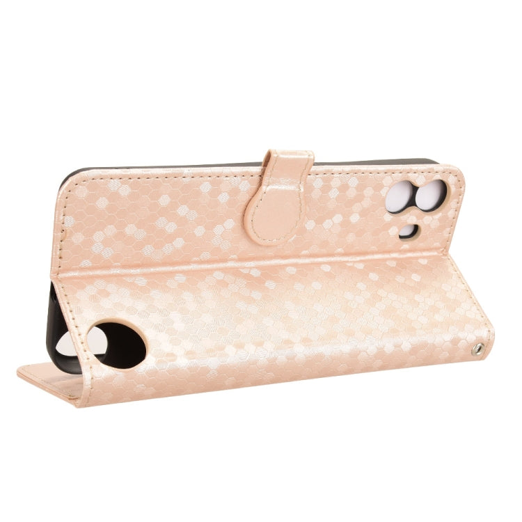 For Nothing CMF Phone 1 Honeycomb Dot Texture Leather Phone Case