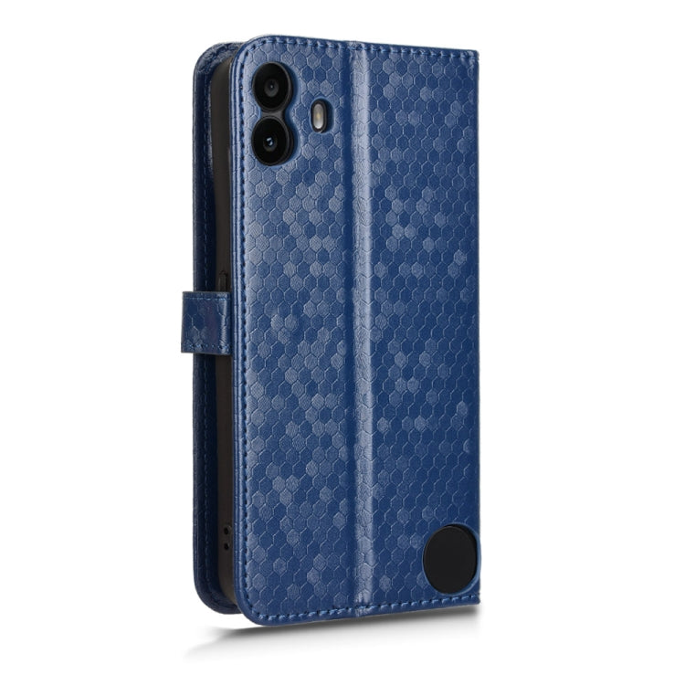 For Nothing CMF Phone 1 Honeycomb Dot Texture Leather Phone Case