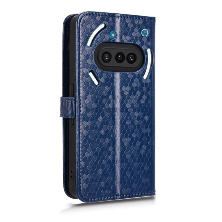 For Nothing Phone 3a Honeycomb Dot Texture Leather Phone Case