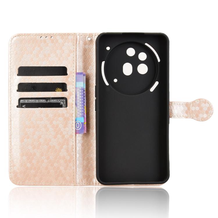 For Nothing Phone 3a Pro Honeycomb Dot Texture Leather Phone Case