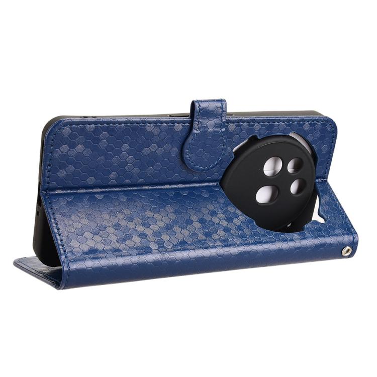 For Nothing Phone 3a Pro Honeycomb Dot Texture Leather Phone Case