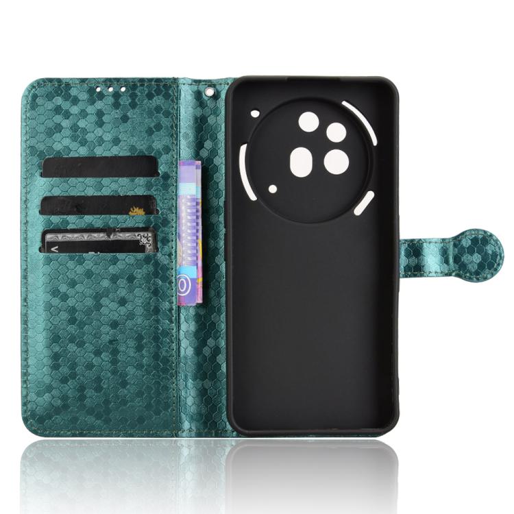 For Nothing Phone 3a Pro Honeycomb Dot Texture Leather Phone Case