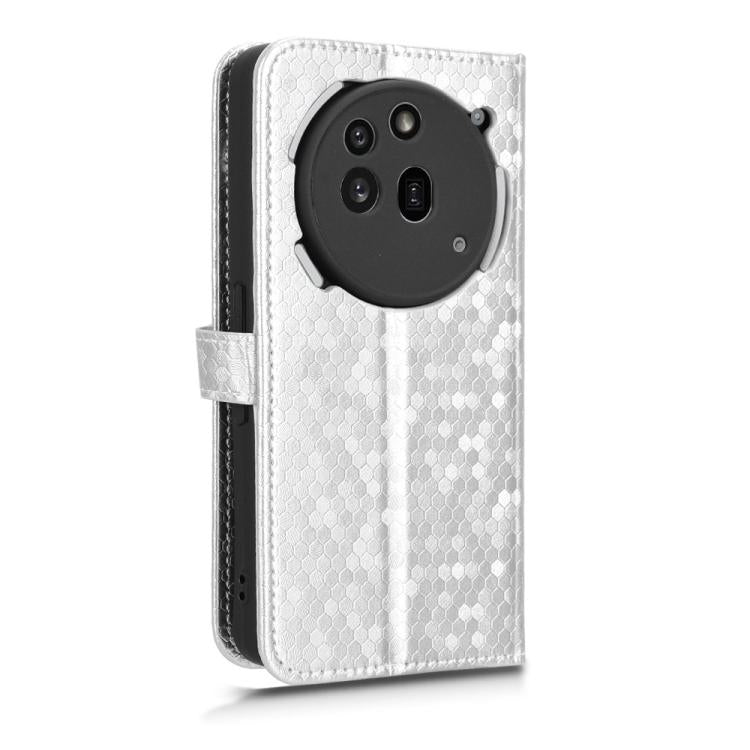 For Nothing Phone 3a Pro Honeycomb Dot Texture Leather Phone Case