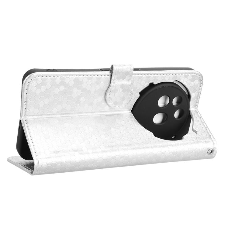 For Nothing Phone 3a Pro Honeycomb Dot Texture Leather Phone Case