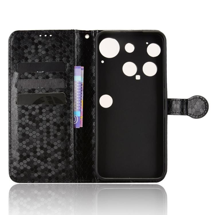 For Nothing Phone 3 Honeycomb Dot Texture Leather Phone Case