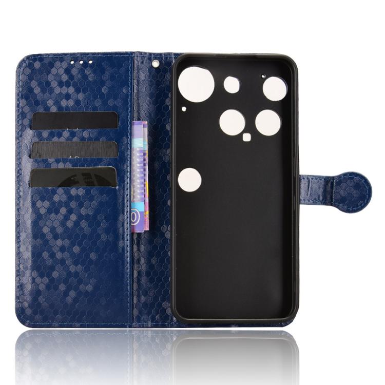 For Nothing Phone 3 Honeycomb Dot Texture Leather Phone Case