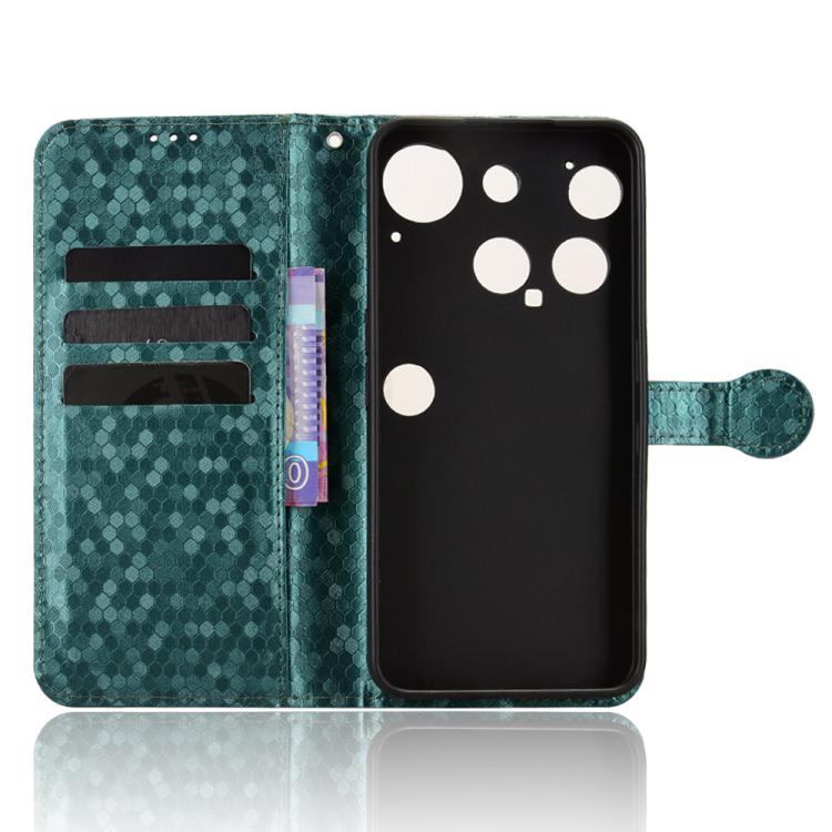 For Nothing Phone 3 Honeycomb Dot Texture Leather Phone Case