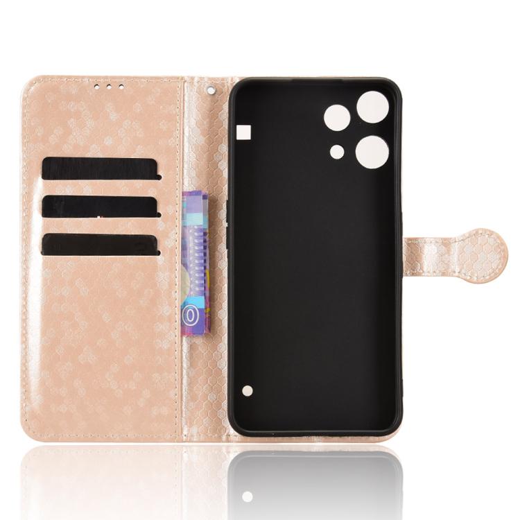 For Nothing Phone 3a Lite Honeycomb Dot Texture Leather Phone Case