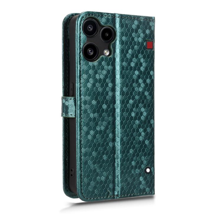 For Nothing Phone 3a Lite Honeycomb Dot Texture Leather Phone Case