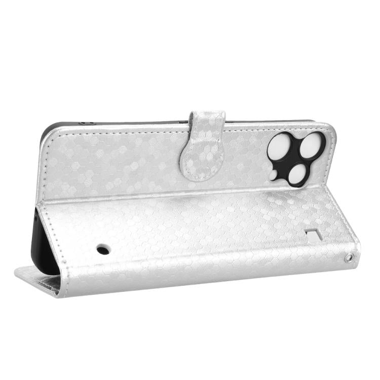 For Nothing Phone 3a Lite Honeycomb Dot Texture Leather Phone Case