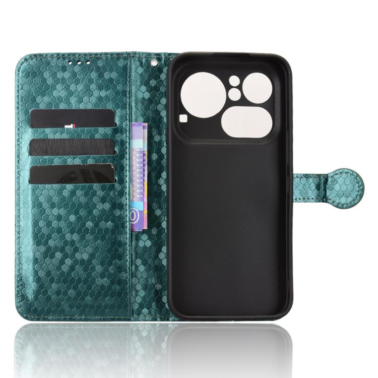 For Nothing Phone 4a Pro Honeycomb Dot Texture Leather Phone Case