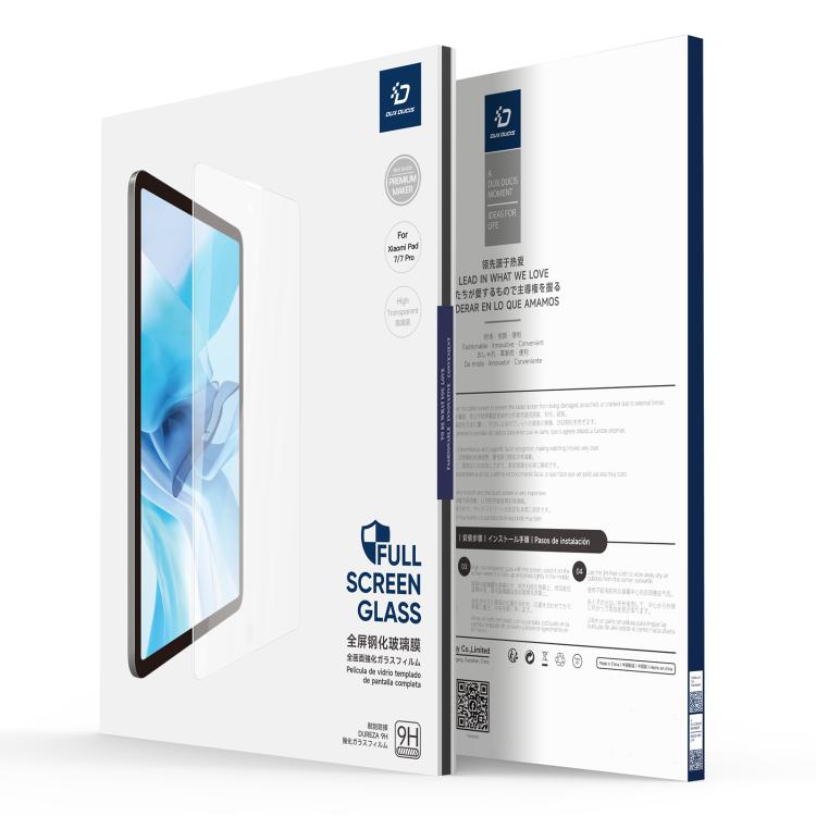 For Xiaomi Pad 7 / 7 Pro 5pcs DUX DUCIS 0.33mm 9H HD Full Screen Tempered Glass Film