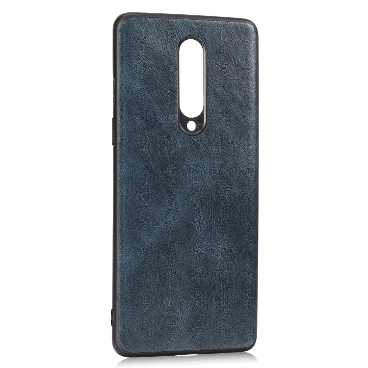 For OnePlus 8 Crazy Horse Textured Calfskin PU+PC+TPU Case