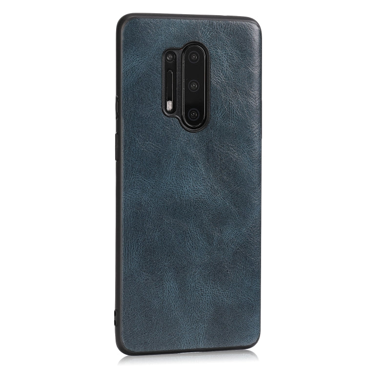For OnePlus 8 Pro Crazy Horse Textured Calfskin PU+PC+TPU Case