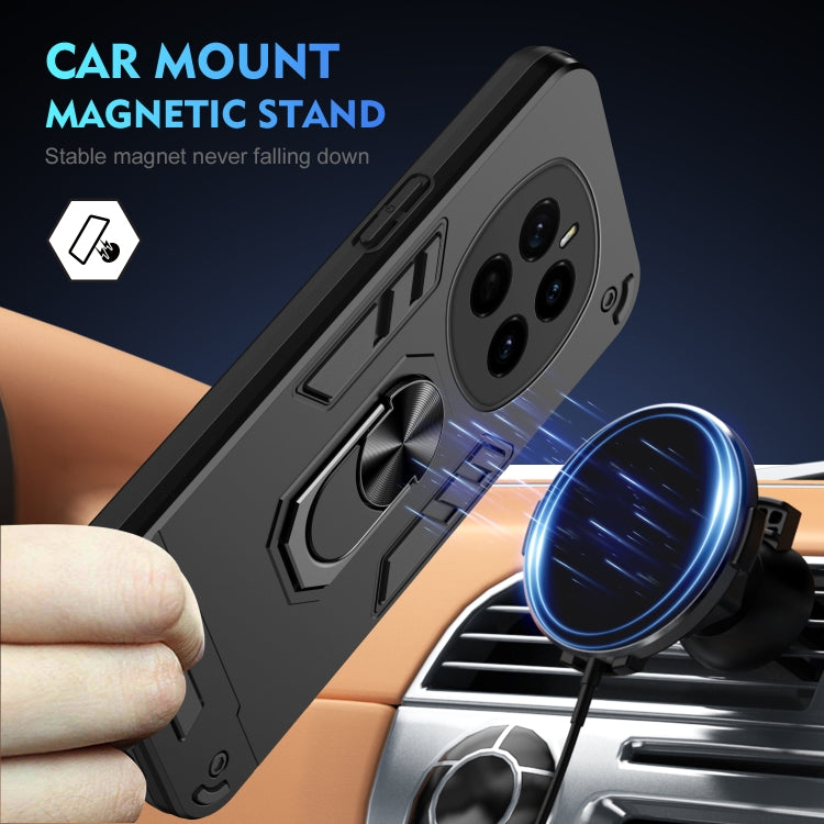 For Honor Magic7 Shockproof Metal Ring Holder Phone Case