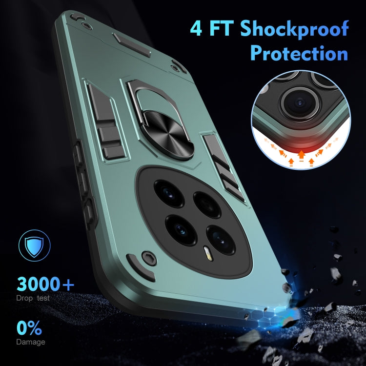 For Honor Magic7 Shockproof Metal Ring Holder Phone Case