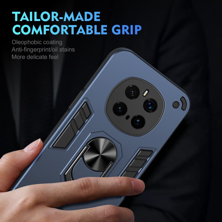 For Honor Magic7 Pro Shockproof Metal Ring Holder Phone Case