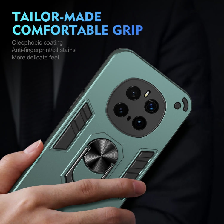 For Honor Magic7 Pro Shockproof Metal Ring Holder Phone Case