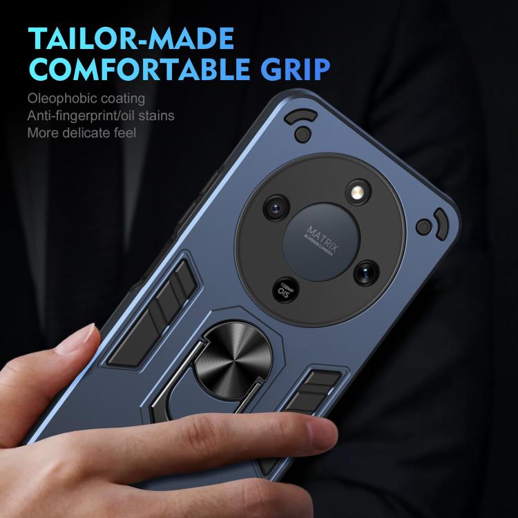 For Honor X9d / X70 5G Shockproof Metal Ring Holder Phone Case