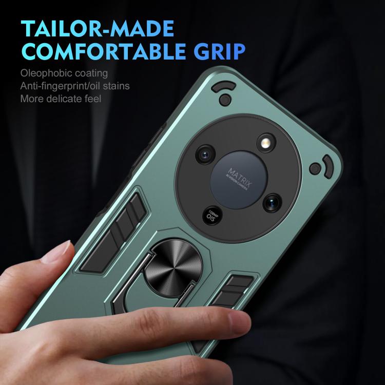 For Honor X9d / X70 5G Shockproof Metal Ring Holder Phone Case