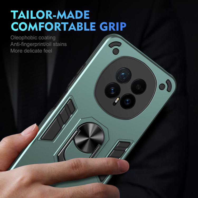 For Honor Magic8 Shockproof Metal Ring Holder Phone Case