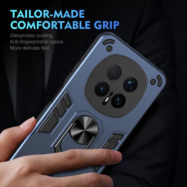 For Honor Magic8 Pro Shockproof Metal Ring Holder Phone Case