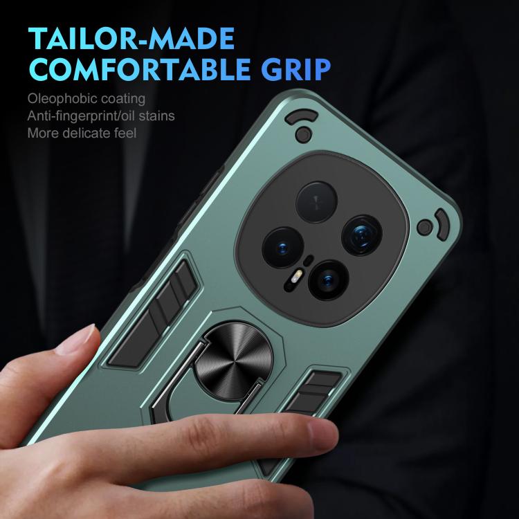 For Honor Magic8 Pro Shockproof Metal Ring Holder Phone Case