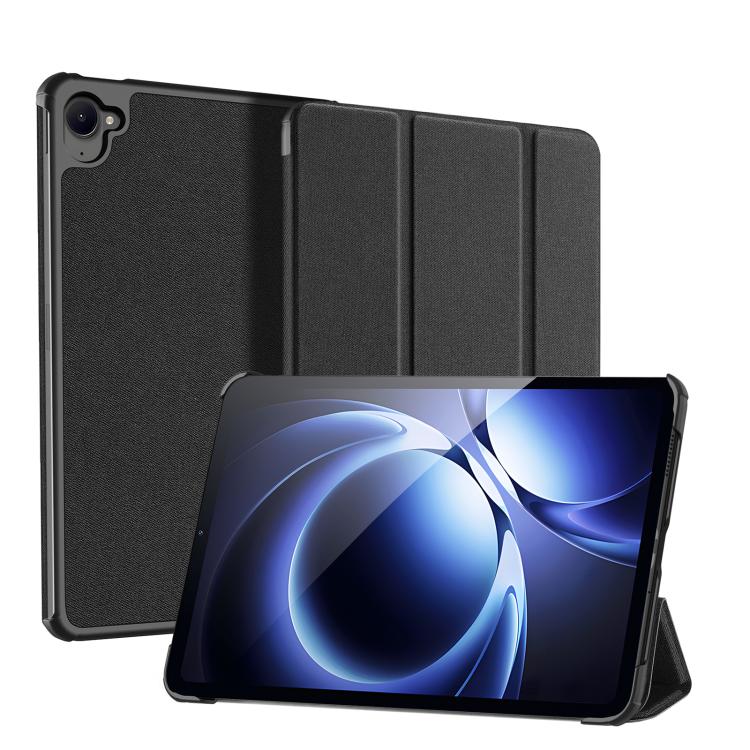 For Xiaomi Redmi K Pad DUX DUCIS Domo Series Cloth Texture Magnetic Leather Tablet Case