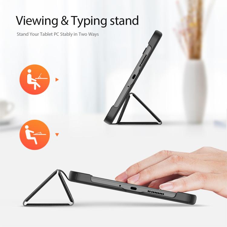 For Xiaomi Redmi K Pad DUX DUCIS Domo Series Cloth Texture Magnetic Leather Tablet Case
