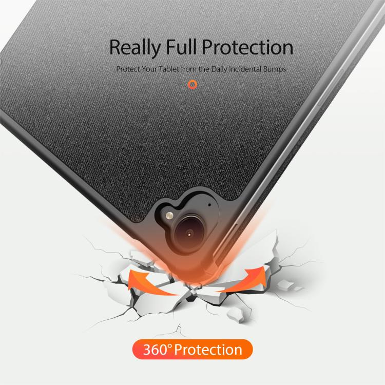 For Xiaomi Redmi K Pad DUX DUCIS Domo Series Cloth Texture Magnetic Leather Tablet Case