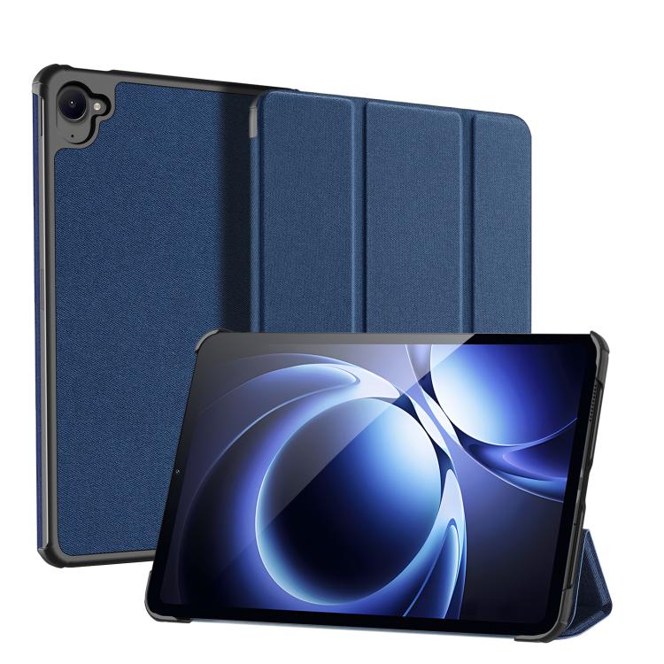 For Xiaomi Redmi K Pad DUX DUCIS Domo Series Cloth Texture Magnetic Leather Tablet Case