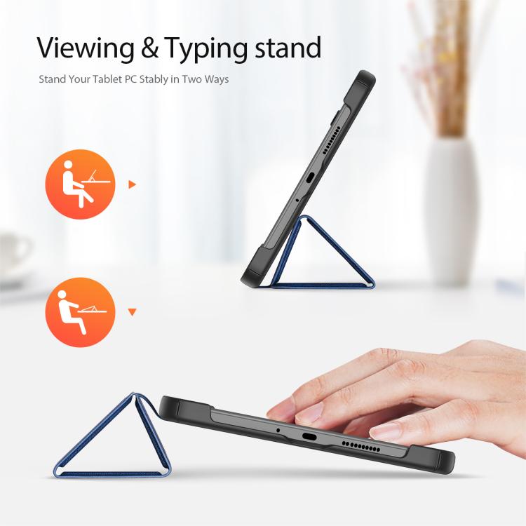 For Xiaomi Redmi K Pad DUX DUCIS Domo Series Cloth Texture Magnetic Leather Tablet Case