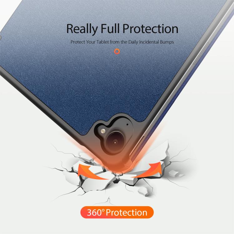 For Xiaomi Redmi K Pad DUX DUCIS Domo Series Cloth Texture Magnetic Leather Tablet Case