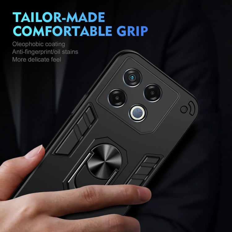 For Infinix GT 20 Pro Shockproof Metal Ring Holder Phone Case