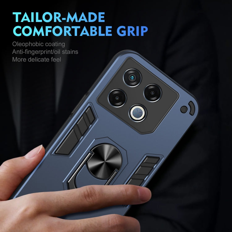 For Infinix GT 20 Pro Shockproof Metal Ring Holder Phone Case