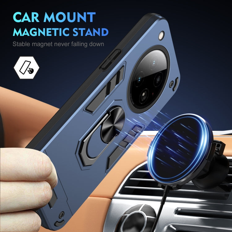 For Infinix Zero 40 4G Shockproof Metal Ring Holder Phone Case
