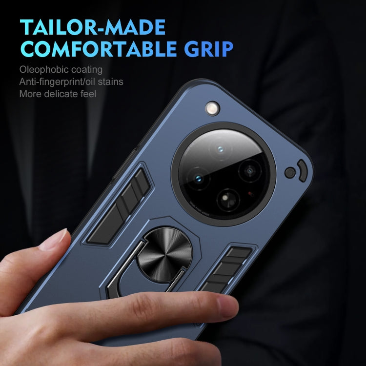 For Infinix Zero 40 4G Shockproof Metal Ring Holder Phone Case