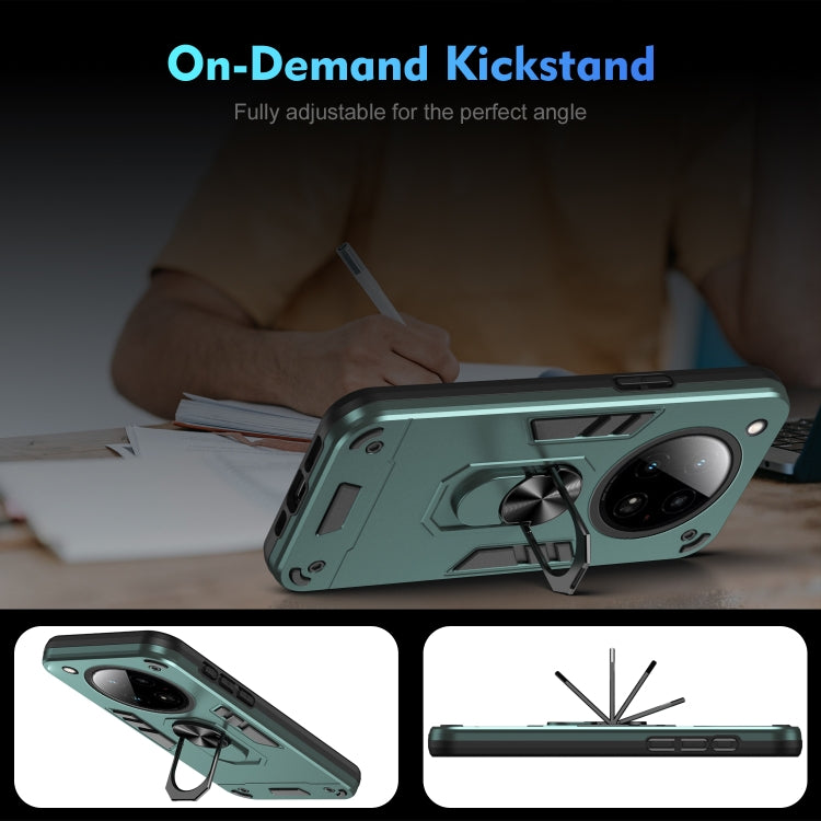 For Infinix Zero 40 4G Shockproof Metal Ring Holder Phone Case
