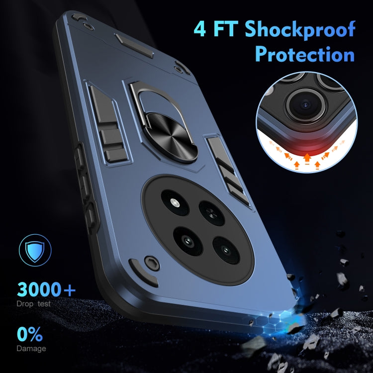 For Realme 12X Shockproof Metal Ring Holder Phone Case