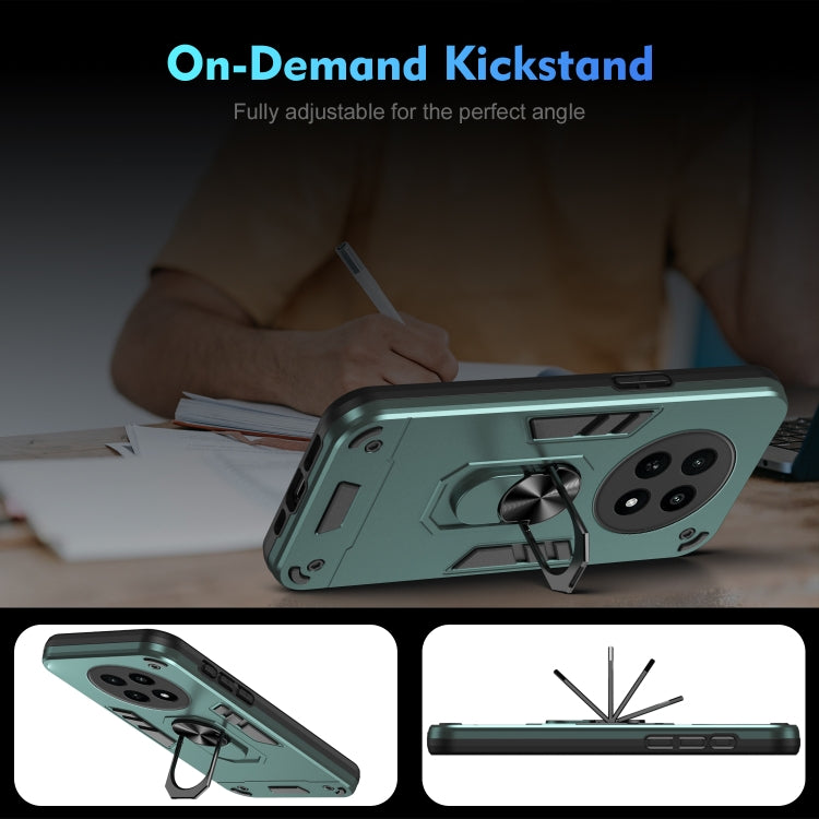 For Realme 12X Shockproof Metal Ring Holder Phone Case