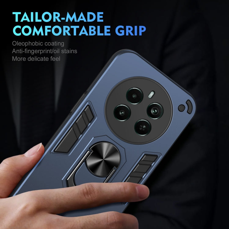 For Realme Narzo 70 Pro Shockproof Metal Ring Holder Phone Case