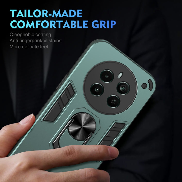 For Realme Narzo 70 Pro Shockproof Metal Ring Holder Phone Case