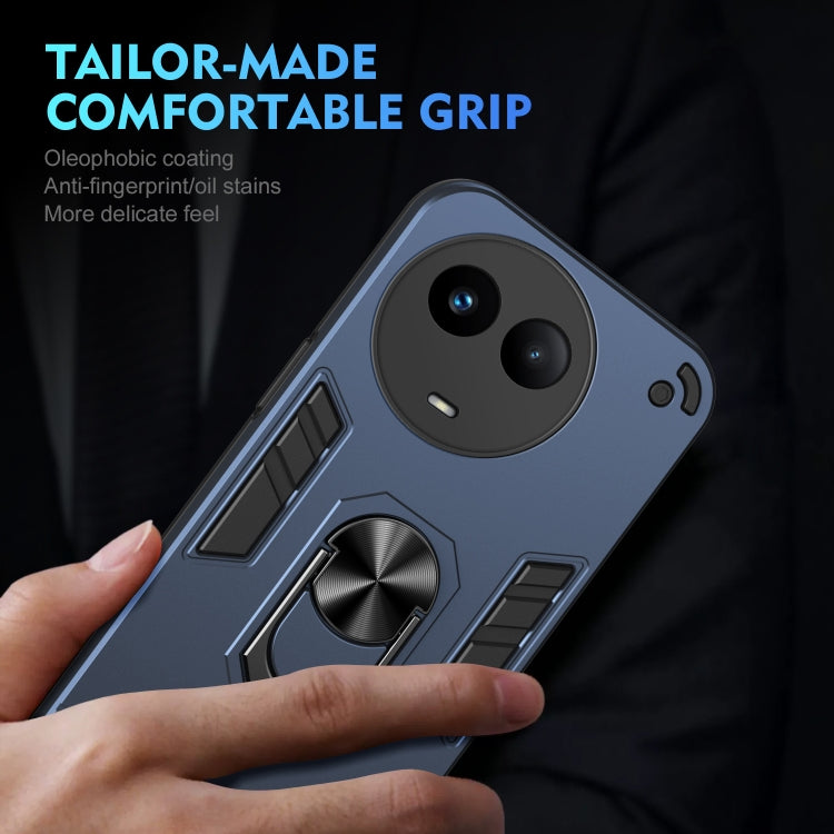 For Realme V50 Shockproof Metal Ring Holder Phone Case